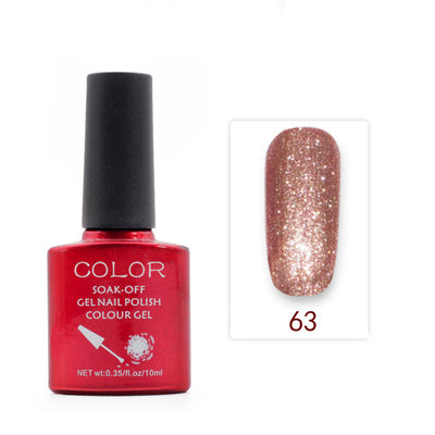 24 Colors Platinum UV Gel Shining Nail Gel Polish Long-lasting UV Fingernail Gel Soak-off LED UV Color Gel 10ML/PCS-GR