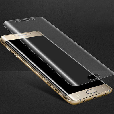 3D Curved Cambered Full Coverage Soft PET Film Screen Protector For Samsung Galaxy S8 Plus (Not Tempered Glass) Clear HD Cover