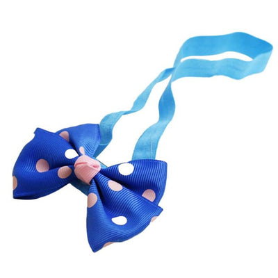 2~18 months Kids Fashionable Girl hair accessories Hairband Elastic Bowknot Headwear #LSN