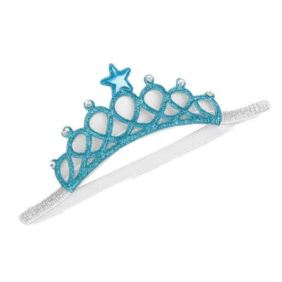 Fashion Girl Head Accessories 2017 Hairband Hair Band Elastic Flower Crown Headwear Hot Pink Blue Hair Band #LWN