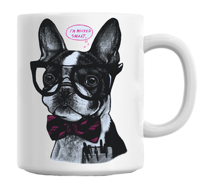 I'm Wicked Smart Pug Mug