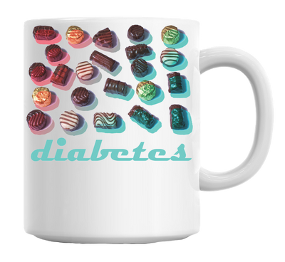 Diabetes Candy's Funny Mug