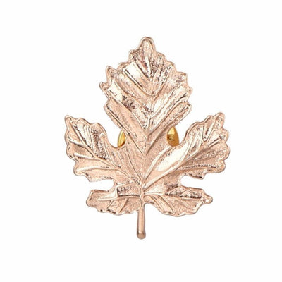 2016 new arrival Korean Women Maple Leaf Alloy Corsage Brooch Collar Pin Jewelry 2 colours fashion ornamentation high quality