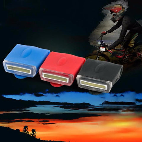1PC bike light Warning Lights USB Charging Led Bicycle Headlights bike accessories