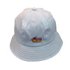 Women Ice Cream Bucket Hat Folding Sun Hat Embroidery Fisherman Cap