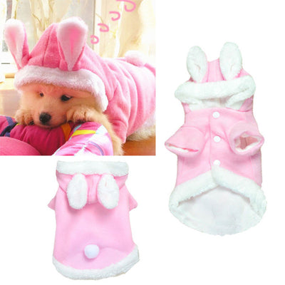 Pet dog clothes winter Rabbit Clothing Puppy Large Medium Pet Dog Winter Warm Clothes dog clothing fur coat ropa para perro