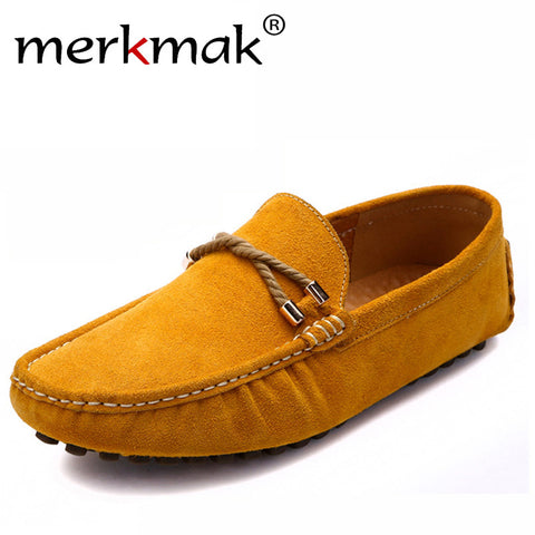Comfortable soft Men loafers brand casual shoes driving men flats handmade men shoes genuine leather brand moccasins flat shoes