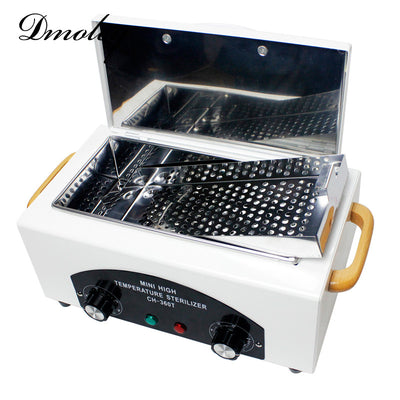High Temperature UV Sterilizer Box Nail Art Tool Sterilizer Box with Hot Air Disinfection Cabinet For Salon Nail Art Equipment
