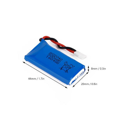 New 3.7V 500mAh Li-Po Battery for Hubsan X4 H107 H107L H107C H107D V252 JXD385 Mini Drone battery Drone parts