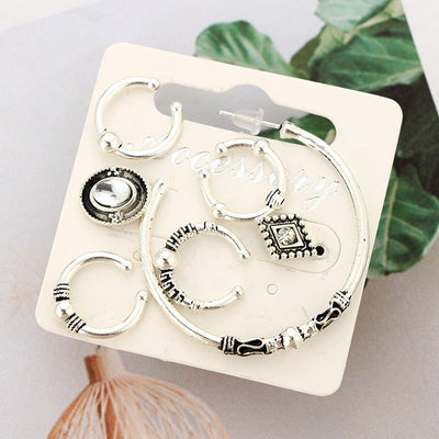 1Set Fashion Vintage Earring Women Party Earrings Jewelry Accessories Gifts