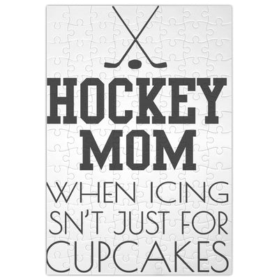 Hockey Mom When Icing Isn't Just For Cupcakes Funny Jigsaw Puzzle Maze| Unique And Custom Learning Games For Kids & Adults| Learning Made Fun With Custom Design & Printed Jigsaw Puzzles