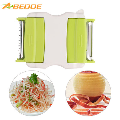 ABEDOE Multi-function Vegetable Potato Carrot Fruit Grater Peeler Kitchen Tool with Rotation Kitchen Accessories Tools Gadgets