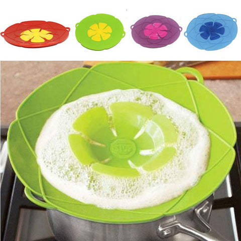Flower Silicone Boil Over Spill