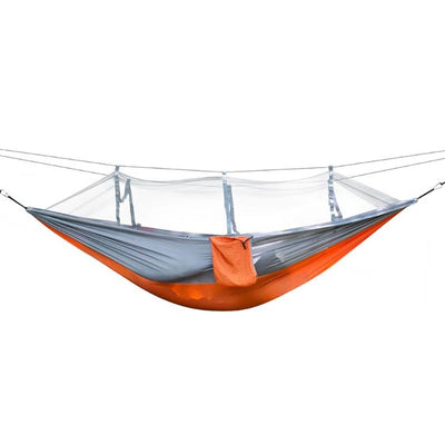 Outdoor Camping Mosquito Net Nylon Hammock Hanging Bed Sleeping Swing High Strength Outdoor Sleeping Hammock