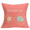 Happy Mother's Day Sofa Bed Home Decoration Festival Pillow Case Cushion Cover