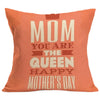 Happy Mother's Day Sofa Bed Home Decoration Festival Pillow Case Cushion Cover