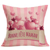 Happy Mother's Day Sofa Bed Home Decoration Festival Pillow Case Cushion Cover
