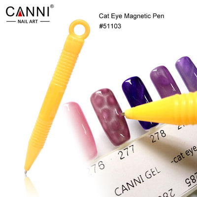 CANNI Magnetic Plate Pen Suitable for All Kinds of Nail Art Magic 3D Cat Eyes UV LED Nail Gel Polish Magnet DIY Manicure Tools