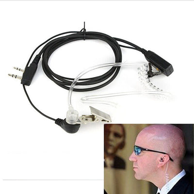 FBI Style Cool Headset Earphone Earpiece Talkabout Radio Walkie Talkie 2 Pin