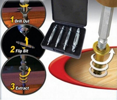Screw Extractor Use With Any Drill