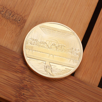 1 x Jesus Coin Collectible Gift Coin Art Collection Commemorative Coins
