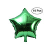 10pcs 18 inch Five-Point Star Foil Balloon Party Mylar Balloons for Valentin's Day Wedding Birthday Party Decoration