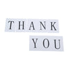 Creativity THANK YOU Bunting Wedding Garlands for Wedding Party Garland Banner Photo Booth Photography Props Prom Party Supplies