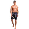 Summer 2018 Men's Satin Silk Pijama Shorts Casual Loose Sleepwear Soft Boxer Underwear Solid Nightwear Underpants pyjama homme