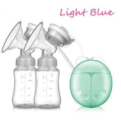 Baby USB Double Intelligent Electric Breast Nipple Suction Pump Breastpump Kit