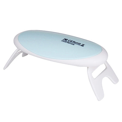 5V Mini LED Lamp Nail Dryer Polish Nail Light Gel Air Fan Drying LED UV Lamp Portable USB Nail Curing Lamp with 6 Durable LED Light