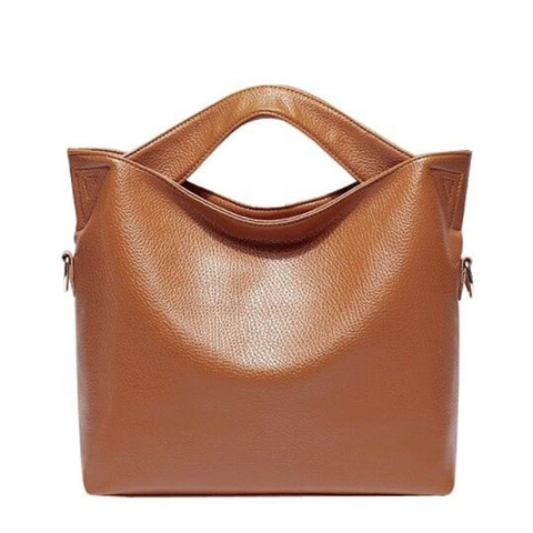 Casual Everyday Leather Shoulder Bag