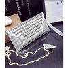 Party Envelope Gold Clutch Bag