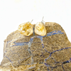 Citrine Stud Earrings