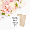 Be Still & Know That I Am God - A2 Greeting Card