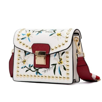 Small Embroidered Crossbody Bag