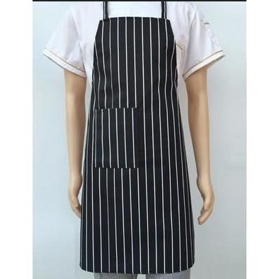 Unisex Discounted Chef Stripe Kitchen Apron 4 pcs pack