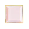 Pink Square Jewelry Dish