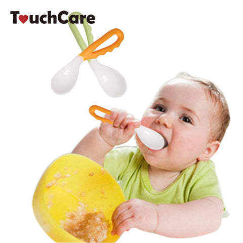 Baby supplies infant Baby spoon solid feeding pacifier bending spoon mamadeira flatware