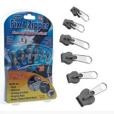 6pcs/lot Fix A Zipper