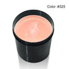 CANNI UV Jelly Gel 25 Colors Nail Art Salon Cosmetics Transparent UV Cover Gel 801 Nail  Extending Camouflage UV Builder Gel 1kg