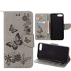 Flower Leather Wallet Cover For Samsung Galaxy