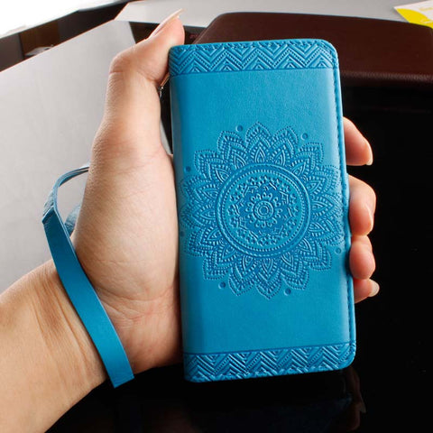 For Samsung Galaxy G530 Cover Datura Flowers Leather Flip Wallet Case For Samsung Galaxy G531H G531F SM-G531F Grand Prime Fundas