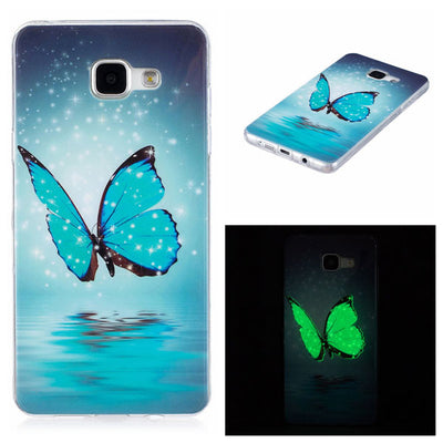 For Samsung Galaxy J3 J5 J7 Case Ultra Thin Luminous Clear Soft Silicon TPU GEL Phone Cases For Samsung A3 A5 Cover Glow in Dark