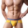 Fashion Briefs Men's Briefs Shorts Soft Modal Underwear Bulge Pouch Underpants 4 Colors Sheer Elastic Briefs