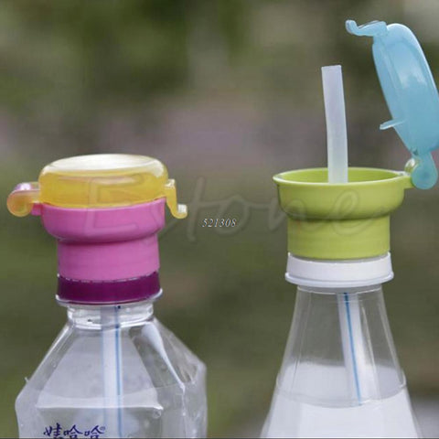 Kid Child Infant Toddler Feeding Drinking Straw Tube Bottle Cap A11509