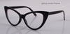 ROYAL GIRL Hot New Transparent Cat Eye Glasses Women Sexy Eyeglasses Fashion Optical ClearLens Glasses ss222