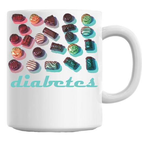Diabetes Candy's Funny Mug