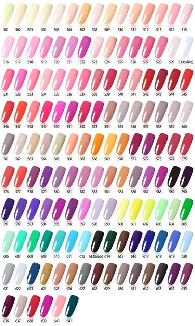 141pcs*5ml CANNI UV LED Painting Gel 50618 High Reputation Nail Art Salon Manicure Products Nail Paint Gel Lacquer Color Varnish