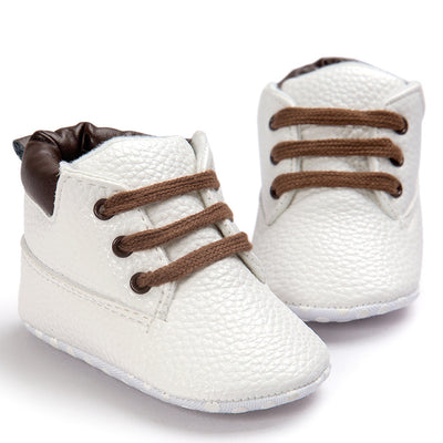 Baby shoes Leather boys girls Soft Sole Shoes Infant Boy Girl Toddler Shoes baby girls shoes First walker white