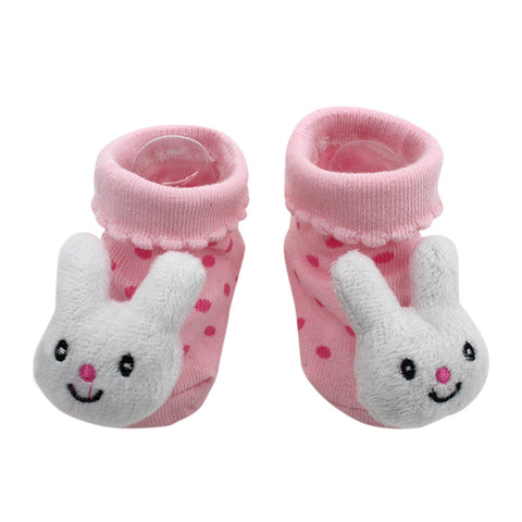Baby socks Cartoon Newborn Baby Girls Boys Anti-Slip Socks Slipper Shoes Boots Kids sock